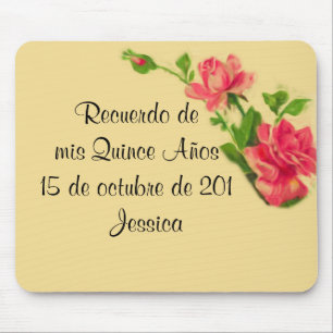 Recuerdo de Mis 15 años Mousepad