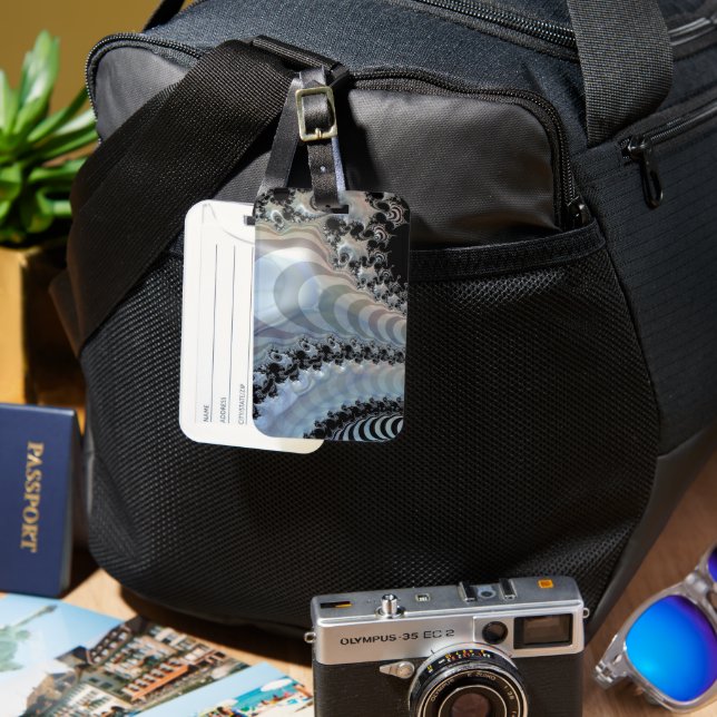 Recursive Realms Gepäckanhänger (Vorderseite & Rückseite)