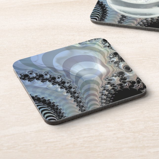 Recursive Realms Getränkeuntersetzer (Linke Seite)