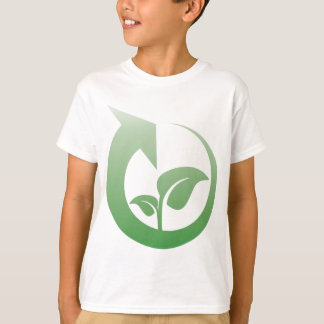 Recyceln des Zeichens T-Shirt