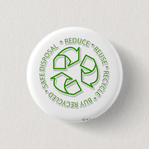 recyceln Sie Button