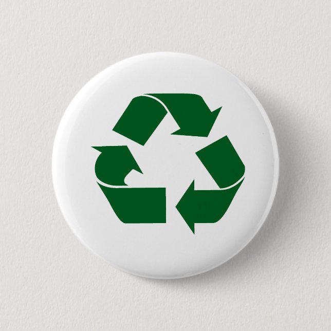 Recyceln Sie Button (Vorderseite)