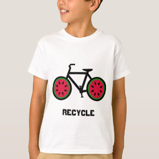 Recyceln Sie bycycle Kindert-shirt T-Shirt
