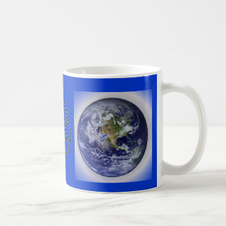 Recyceln Sie für die Erdschale Tasse