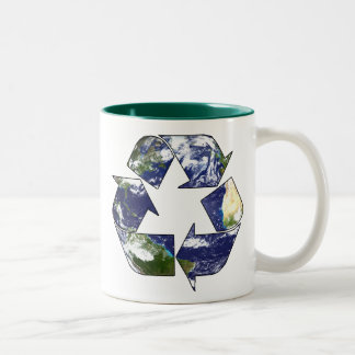 Recyceln Sie jetzt Zweifarbige Tasse
