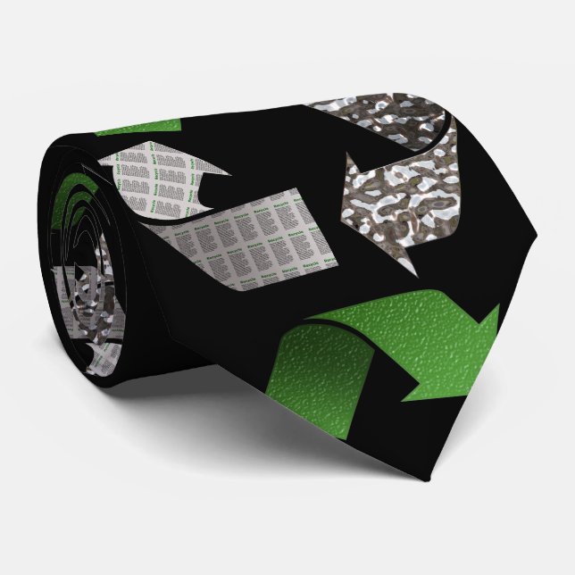 Recyceln Sie Krawatte (Gerollt)