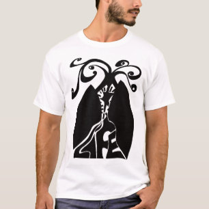 Recyceln Sie Leben-Schwarzes T-Shirt