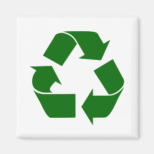 recyceln Sie Magnet