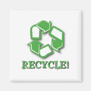 Recyceln Sie Magnet