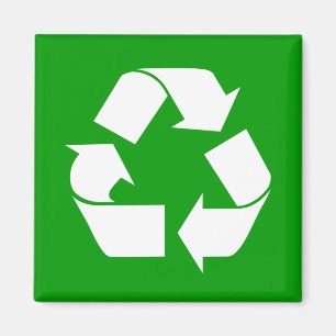 recyceln Sie Magnet
