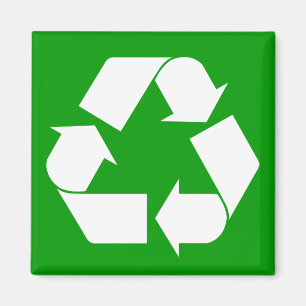 Recyceln Sie Magneten Magnet