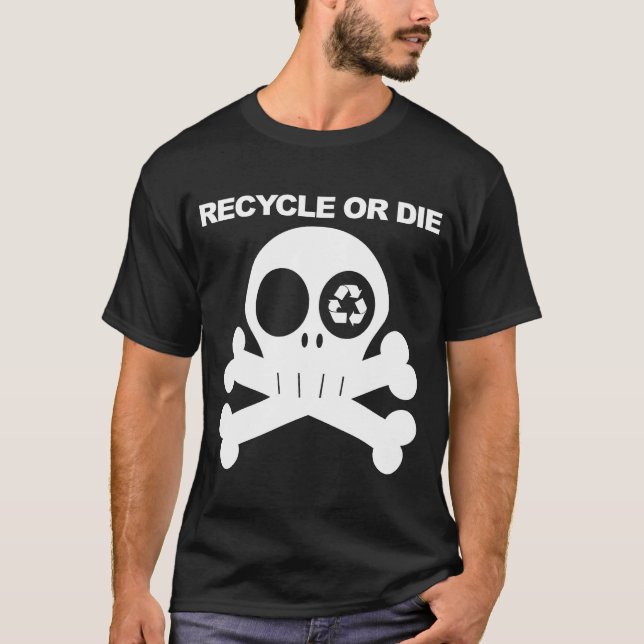 recyceln Sie oder die 2 T-Shirt (Vorderseite)