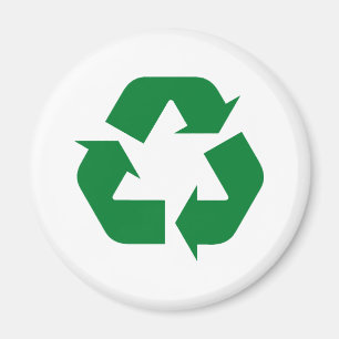 Recyceln Sie Produkte u. Entwürfe! Magnet