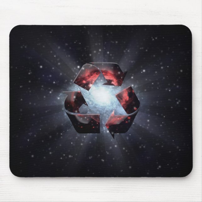 Recyceln Sie (Raum) Mousepad (Vorne)
