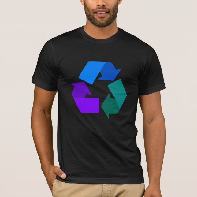 recyceln Sie Shirt (Vorderseite)