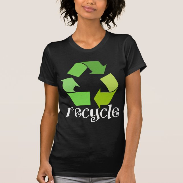 Recyceln Sie Symbol! T-Shirt (Vorderseite)