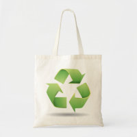Recyceln Sie Symbol-Taschen-Tasche