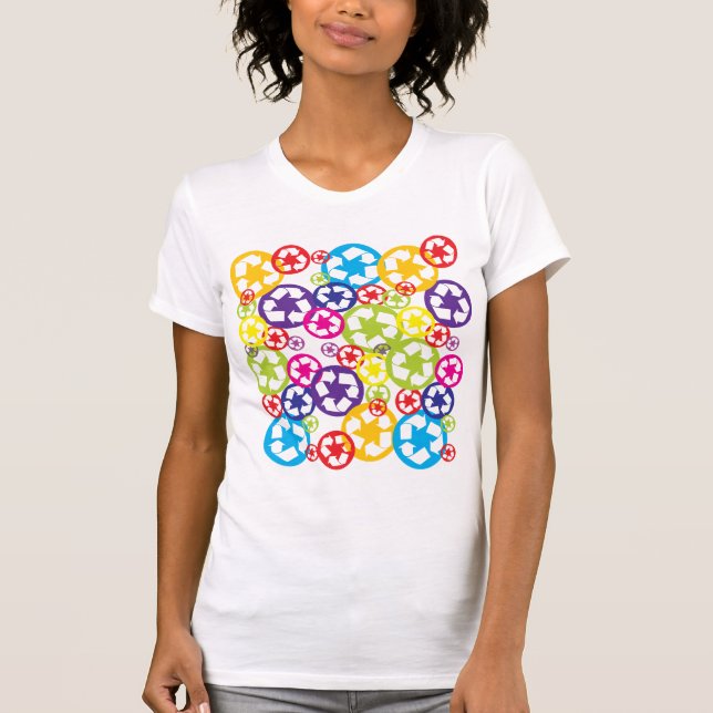 Recyceln Sie T-Shirt (Vorderseite)