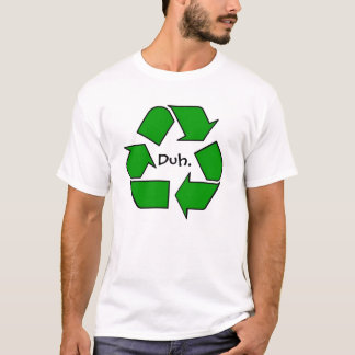 Recyceln Sie T-Shirt