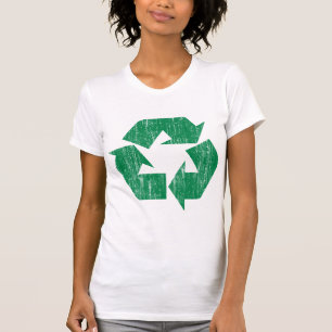 Recyceln Sie T - Shirts für Erdtag
