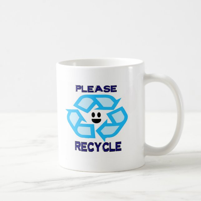 Recyceln Sie Tasse (Rechts)