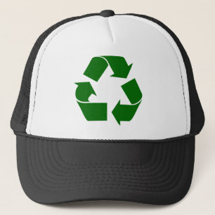 recyceln Sie Truckerkappe