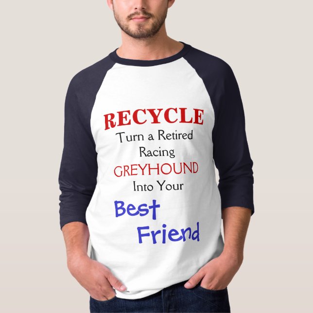 RECYCELN Sie, verwandeln Sie sich ein T-Shirt (Vorderseite)
