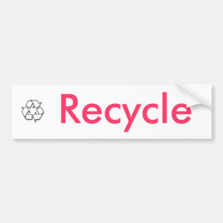 recyceln Sie Zeichen, recyceln Sie Autoaufkleber