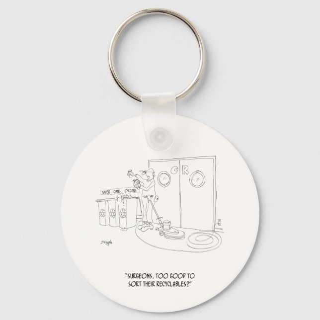 Recycelnd Cartoon 9265 Schlüsselanhänger (Vorderseite)