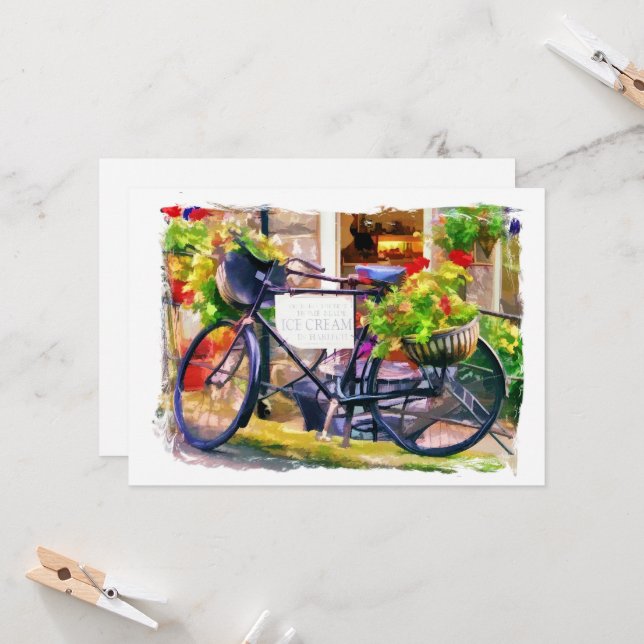 RECYCELND Einladung (Vorderseite/Rückseite Beispiel)