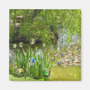 Recycelnd Erde! Magnet