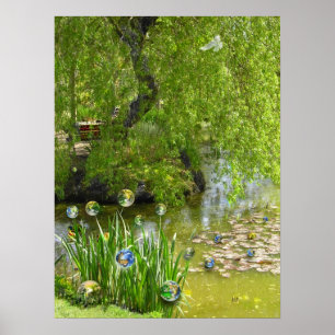 Recycelnd Erde! Poster