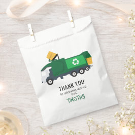 Recycelnd Garbage Truck Geburtstagspartei Geschenktütchen