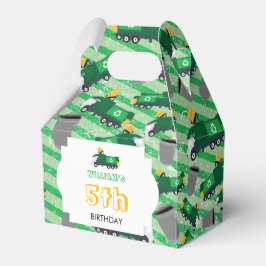 Recycelnd Garbage Truck Muster Geburtstag Geschenkschachtel