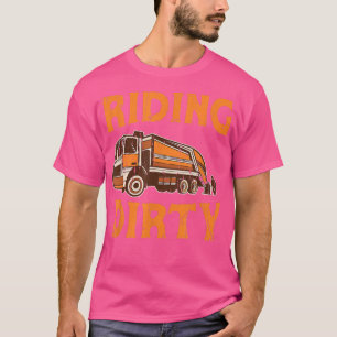 Recycelnd Müll LKW-Reitwagen Dirty - Biode T-Shirt