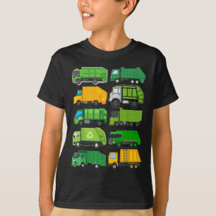 Recycelnd Mülltransporter Kindergeburtstag Geschen T-Shirt