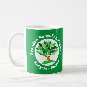 Recycelnd Projekt. Recycle & Erneuerung. Kaffeetasse