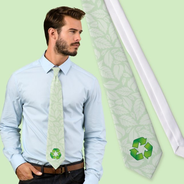 Recycelnd Symbol Krawatte (Von Creator hochgeladen)