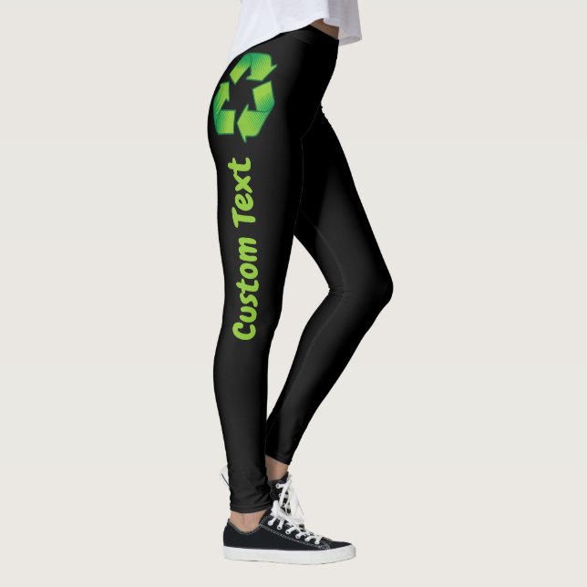 Recycelnd Symbol Leggings (Rechts)