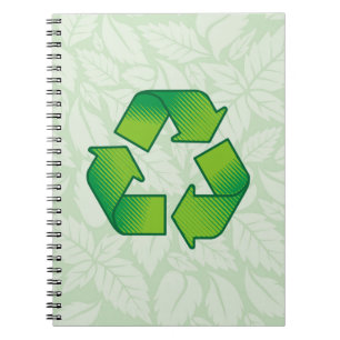 Recycelnd Symbol Notizblock