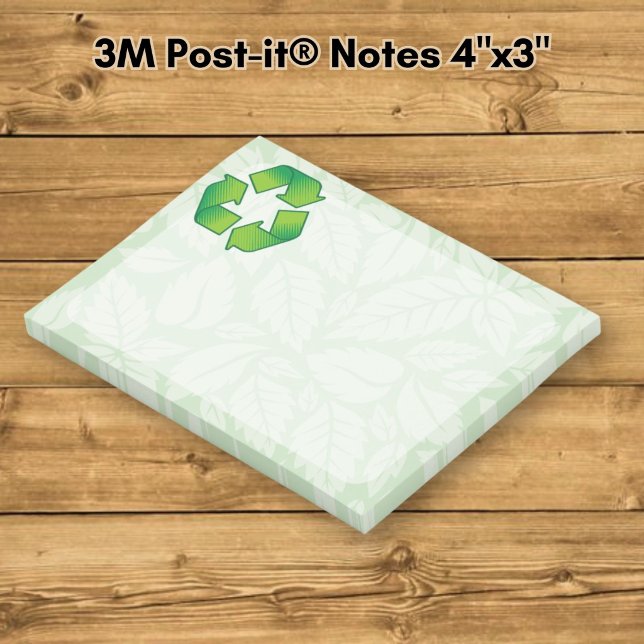 Recycelnd Symbol Post-it Klebezettel (Von Creator hochgeladen)