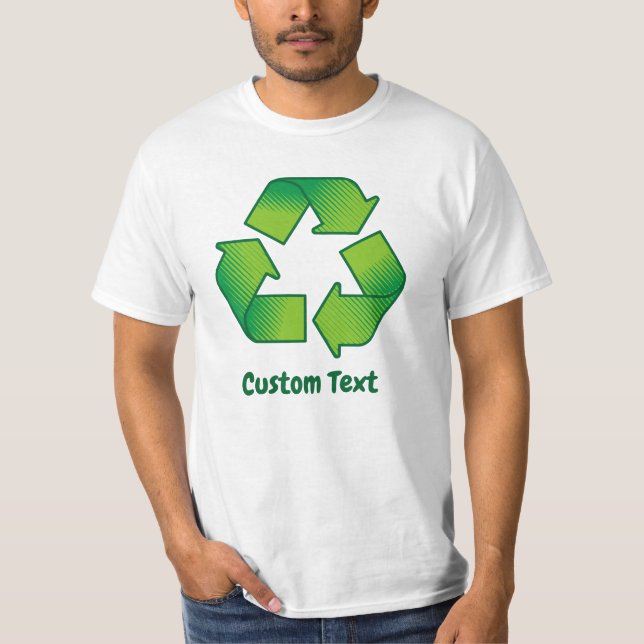 Recycelnd Symbol T-Shirt (Vorderseite)