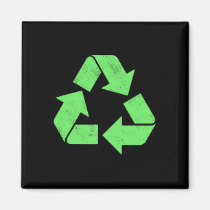 Recycelnd Vintage Logoumgeber Recycelte Ea Magnet
