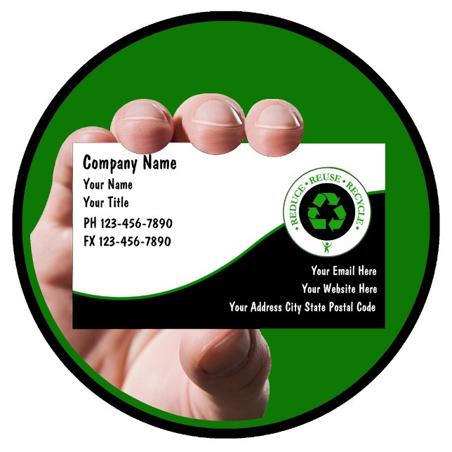 Recycelnd Visitenkarten Visitenkarte (Von Creator hochgeladen)