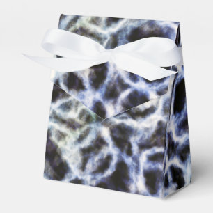 recyceltes Indigo Shibori : Geschenkschachtel