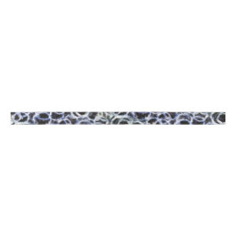 recyceltes Indigo Shibori : Satinband