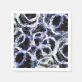 recyceltes Indigo Shibori : Serviette
