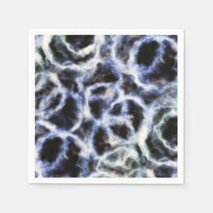 recyceltes Indigo Shibori : Serviette