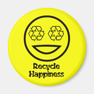 Recycle dein Glück Magnet