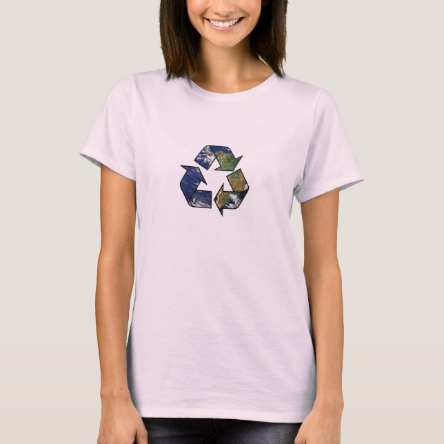 Recycle Earth Women's T - Shirt (Vorderseite)
